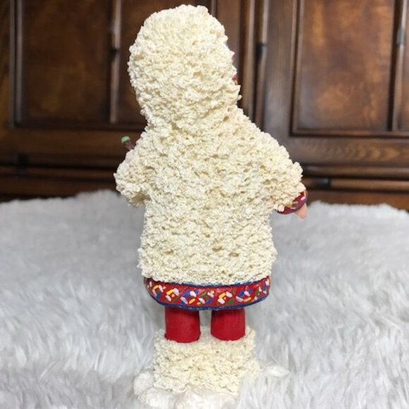 Vintage 2pc Coca-Cola x Madame Alexander 'Off to the North Pole' Figurine Set - Picture 8 of 16